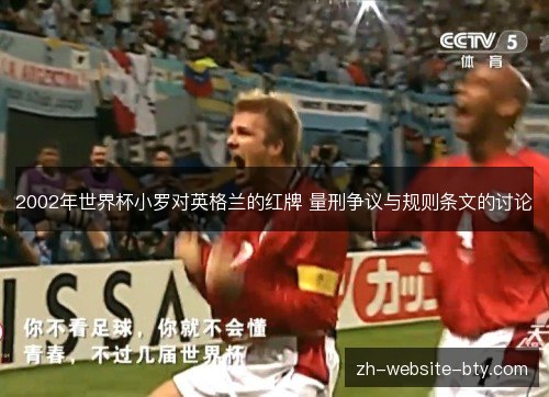 2002年世界杯小罗对英格兰的红牌 量刑争议与规则条文的讨论 2002年世界杯小罗对英格兰的红牌 量刑争议与规则条文的讨论